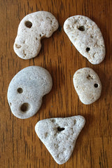 Odin Stone ~ Hag Stone ~ Witches Stone ~ Beach Stone