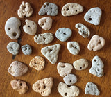 Odin Stone ~ Hag Stone ~ Witches Stone ~ Beach Stone