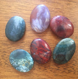 Bloodstone Worry Stone/Palm Stone/Gemstone
