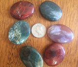 Bloodstone Worry Stone/Palm Stone/Gemstone