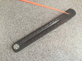 Wood Black Incense Ash Catcher Pentagram 10 Inches