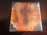 Large Celtic Cross Chest Heavy 6x6