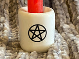 Spell/Chime Candle Holders Ceramic