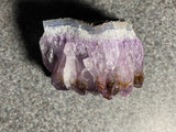 Large Amethyst Cluster Uruguayan Dark Purple Crystal Geode 7.9 Ounces