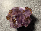 Large Amethyst Cluster Uruguayan Dark Purple Crystal Geode 7.9 Ounces