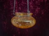 Moroccan Hanging Glass Candle Holder You Choose Color