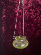 Moroccan Hanging Glass Candle Holder You Choose Color