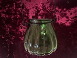 Moroccan Hanging Glass Candle Holder You Choose Color