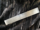 Selenite Triquetra Carved Wand 7 Inches