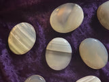 Banded Agate Worry Stone/Palm Stone/Gemstone