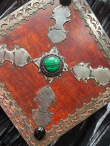 Red Mango Box 4 Compartments Gemstone Choices 8x8x3 Inch