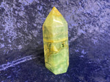 Green Fluorite Obelisk 3+ Pounds 7.5 Inches Tall 1391 Grams (#4)