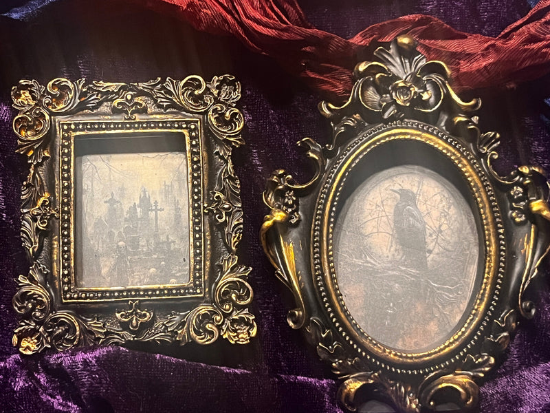 Witchy Antiqued Frame Lot 2