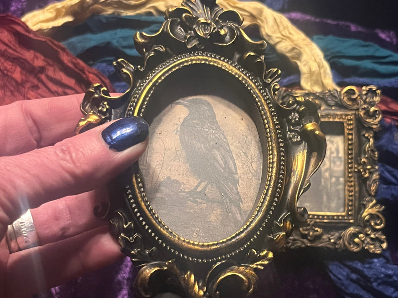 Witchy Antiqued Frame Lot 4