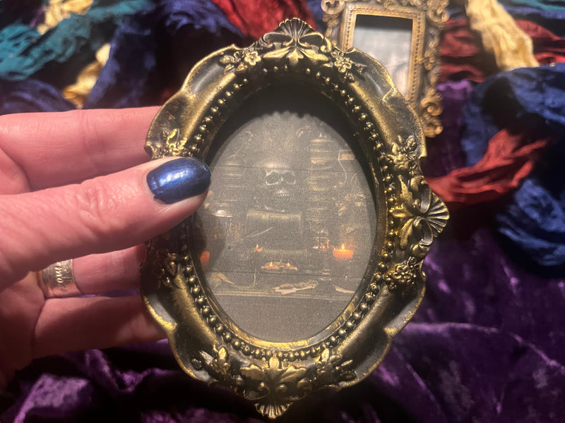 Witchy Antiqued Frame Lot 6