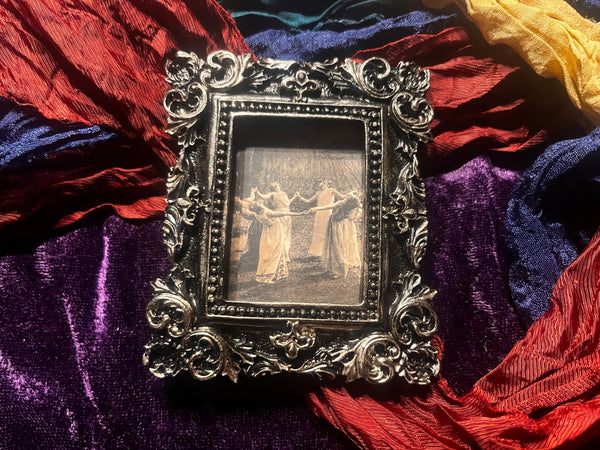 Witchy Antiqued Frame Lot 8