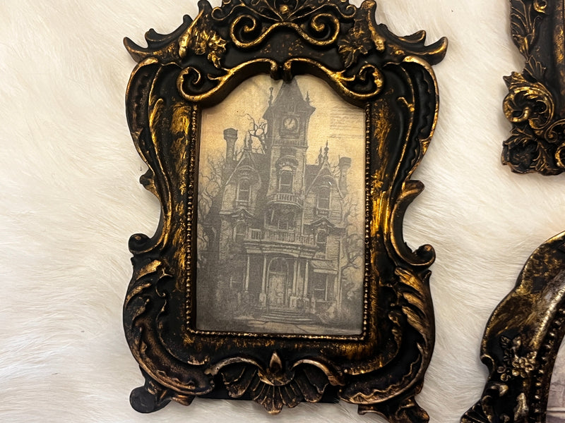 Witchy Antiqued Frame Lot 001