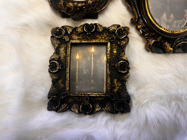 Witchy Antiqued Frame Lot 004