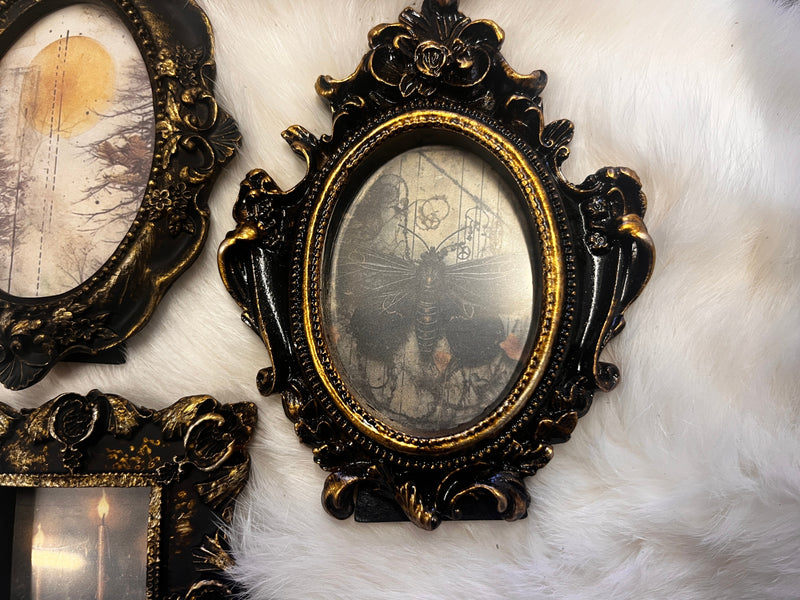 Witchy Antiqued Frame Lot 004