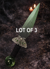 Lunar Moth Athame Lot of 3
