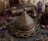 Offering in Reverence | Vintage Altar Offering Vessel | Sacred Ritual Bowl for Crystals, Herbs & Gifts to Deities, Ancestors / Spirit Guides