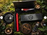 Lilith Dark Moon Altar Kit – Hand-Painted Athame, Ritual Candles & Black Salt Gift Set