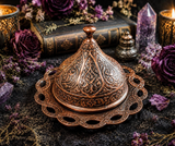 Offering in Reverence | Vintage Altar Offering Vessel | Sacred Ritual Bowl for Crystals, Herbs & Gifts to Deities, Ancestors / Spirit Guides