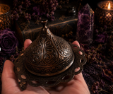 Offering in Reverence | Vintage Altar Offering Vessel | Sacred Ritual Bowl for Crystals, Herbs & Gifts to Deities, Ancestors / Spirit Guides