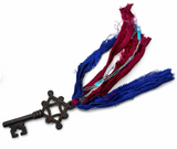 Hecate's Crossroads Key | Consecrated Skeleton Key Altar Talisman | Witchcraft Gift | Triple Moon Goddess Devotional