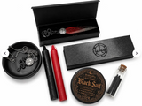 Lilith Dark Moon Altar Kit – Hand-Painted Athame, Ritual Candles & Black Salt Gift Set