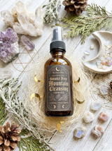 Smoke-Free Mountain Cleansing Spritz | Witchcraft Altar Mist | Energy Cleansing Spray | Cedar, Pine, Frankincense & Black Spruce
