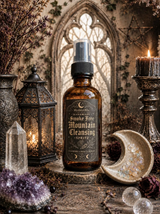 Smoke-Free Mountain Cleansing Spritz | Witchcraft Altar Mist | Energy Cleansing Spray | Cedar, Pine, Frankincense & Black Spruce