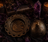 Offering in Reverence | Vintage Altar Offering Vessel | Sacred Ritual Bowl for Crystals, Herbs & Gifts to Deities, Ancestors / Spirit Guides