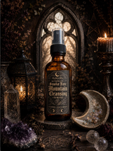 Smoke-Free Mountain Cleansing Spritz | Witchcraft Altar Mist | Energy Cleansing Spray | Cedar, Pine, Frankincense & Black Spruce