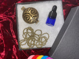 Oil Diffuser Car Dangle with Rear view mirror Altar Oil and Gift Box (neck-1068)