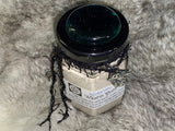 Witch's Ash in Glass Jar Moonlight Charged Pine and Aspen Colorado Mountains