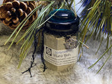 Witch's Ash in Glass Jar Moonlight Charged Pine and Aspen Colorado Mountains