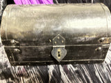 Triple Pentacle Altar Box Large 7.5x5x4.5 Inches Hand Painted