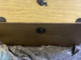 Stained Black Dragon Box - Laser Cut Wood - 10x7.5.5.5 Inches Handmade