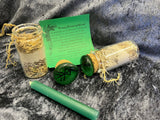 Ritual Jar: Spell Candle, Herbs & Gemstones