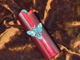 Lighter Case for Bic with Pagan Symbols - One Lighter Metal Metallic Color