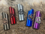 Lighter Case for Bic with Pagan Symbols - Metal Metallic Color
