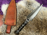 Athame Sahmain Bat Hand Forged Railroad Spike 10.5 Inches Heavy Ceremonial Blade (DAGG-1126)