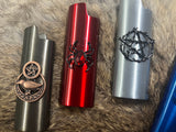Lighter Case for Bic with Pagan Symbols - Metal Metallic Color