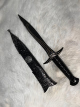 Athame - Lilith Stainless Steel Double Sided Unsharpened Blade Celtic (DAGG-1139)