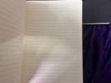 Dragon Heart Leather Journal: Lined Paper, Elastic Closure Choice of Black, Red or Blue