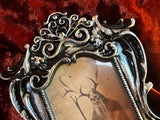 Druid of the Forest Frame Creepy Witchy Theme Handmade Small OOAK (Arched)