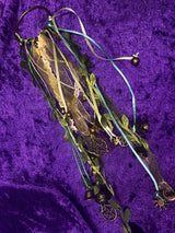 Witches Bells - Pentacle Bells, Gemstones, Charms and More Sage Green