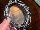 See You On The Other Side Graveyard Antiqued Frame Creepy Witchy Theme Handmade Small Samhain