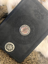 Journal Abalone Celtic Pentacle Pentagram Grimoire Book of Shadows Celtic 5.75" x 8.25"